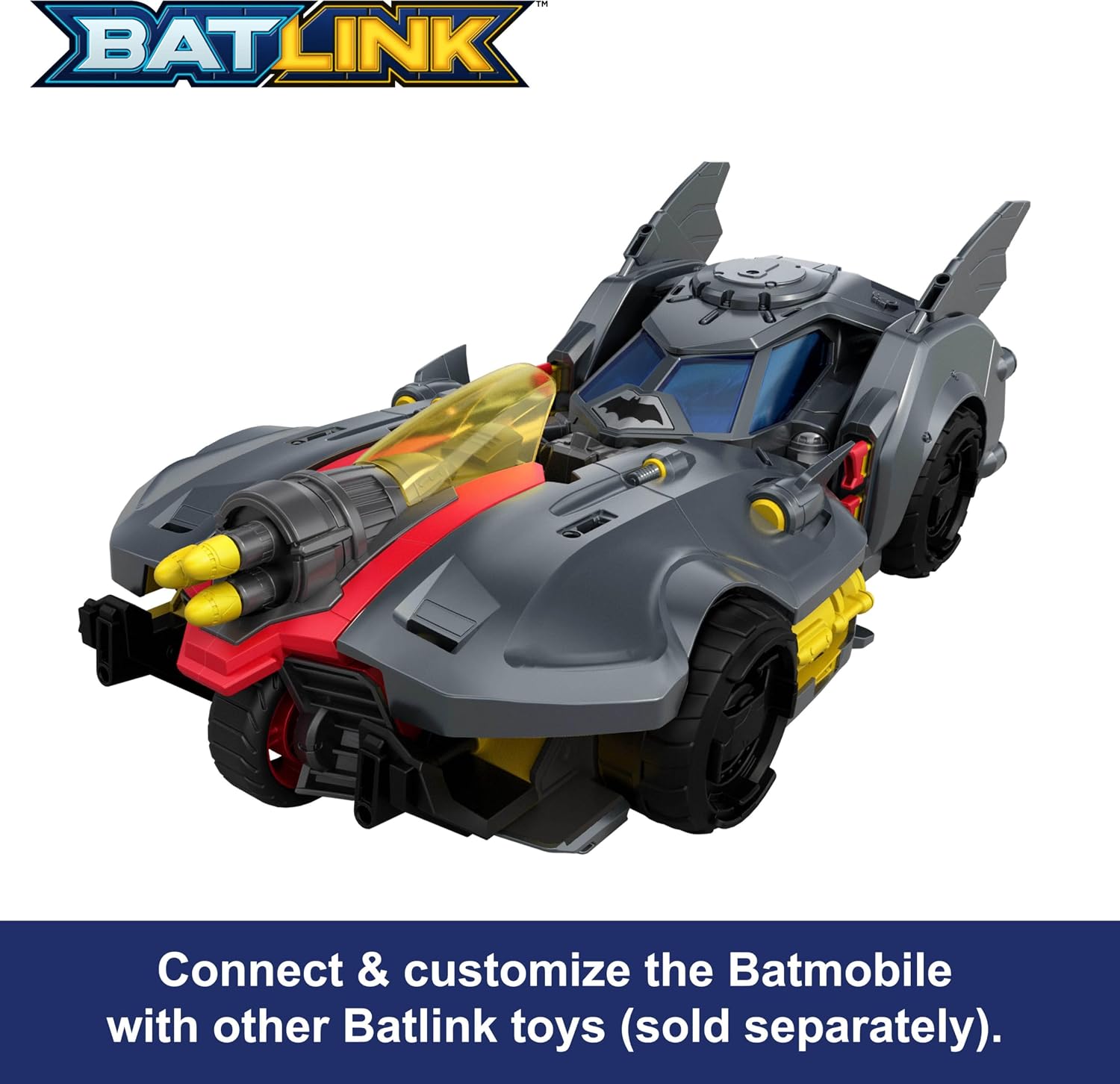 Detalle de Mattel JMD51 Robin Motorcycle with Missile Launcher and Batlink System