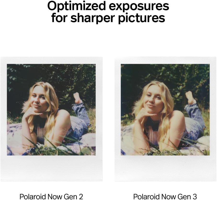 Thumbnail 4 de Polaroid NOW Gen3 – Fotocamera istantanea con pacchetto pellicola a colori (16 foto) Bianco (6561)