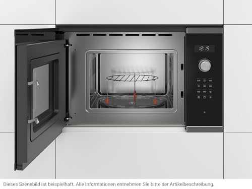 Detalle 2 de Bosch BEL524MS0 Série 6 – Micro-ondes encastrable avec éclairage LED