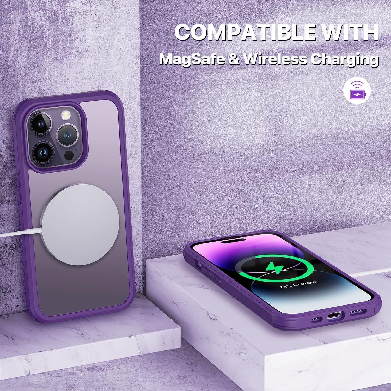 Thumbnail 6 de CENHUFO iPhone 14 Pro case 360° protection