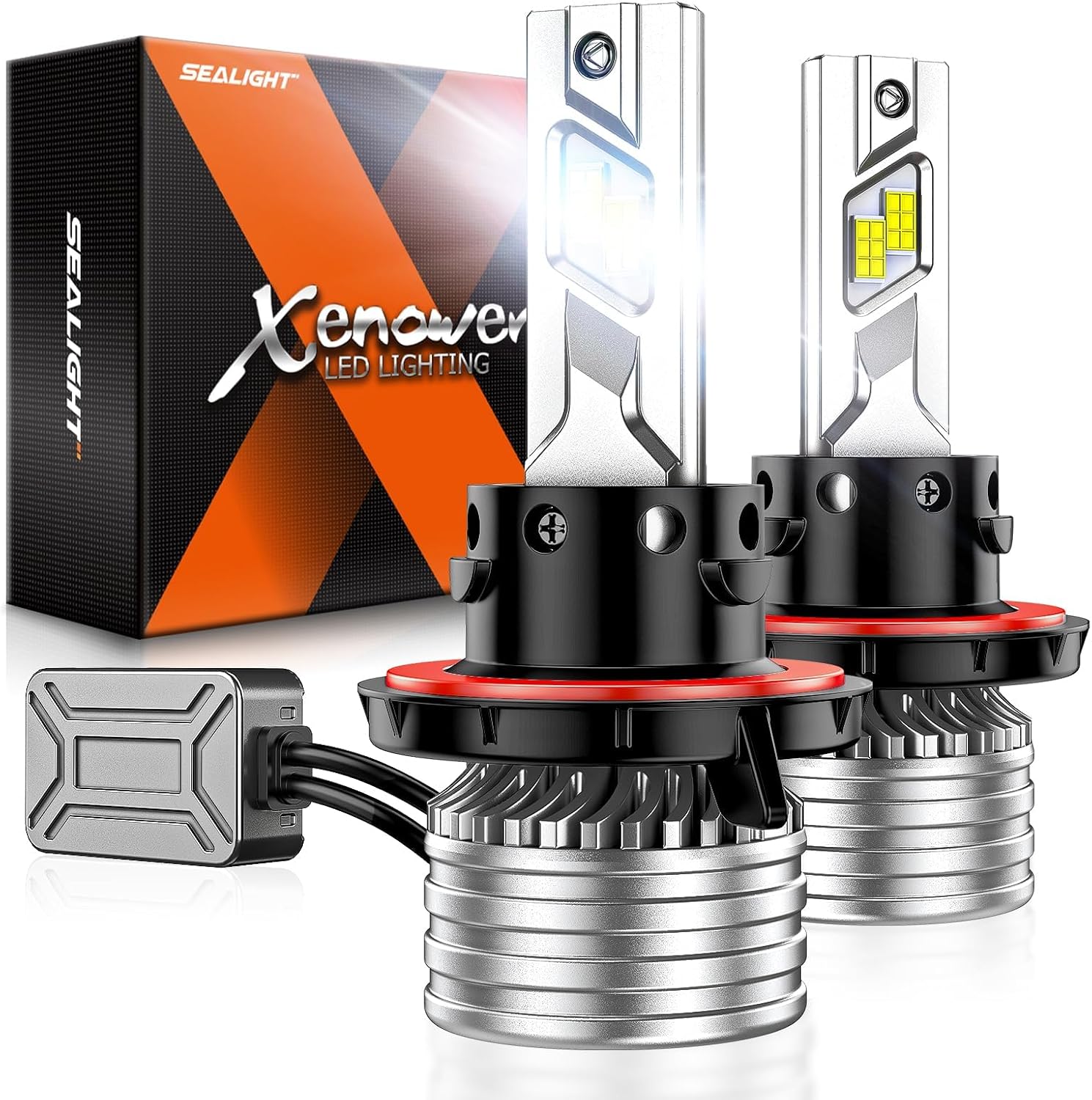 Thumbnail 6 de SEALIGHT H11/H16/H8 Yellow LED Fog Light Bulb (2-Pack) — 18000LM, IP68, 80,000 Hours