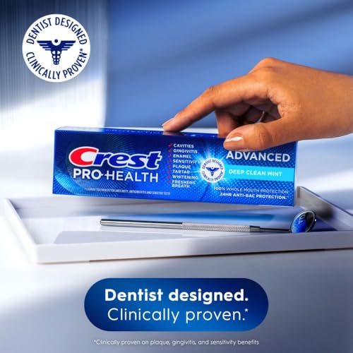 Detalle 2 de Crest Pro-Health Advanced Deep Clean Mint Toothpaste – 2 Tubes
