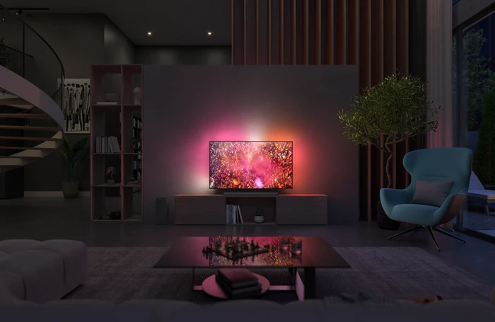 Thumbnail 13 de Philips Ambilight 77" OLED760 4K (2025) mit JBL Bar 500 M2 – Set für TV und Heimkino-Feeling