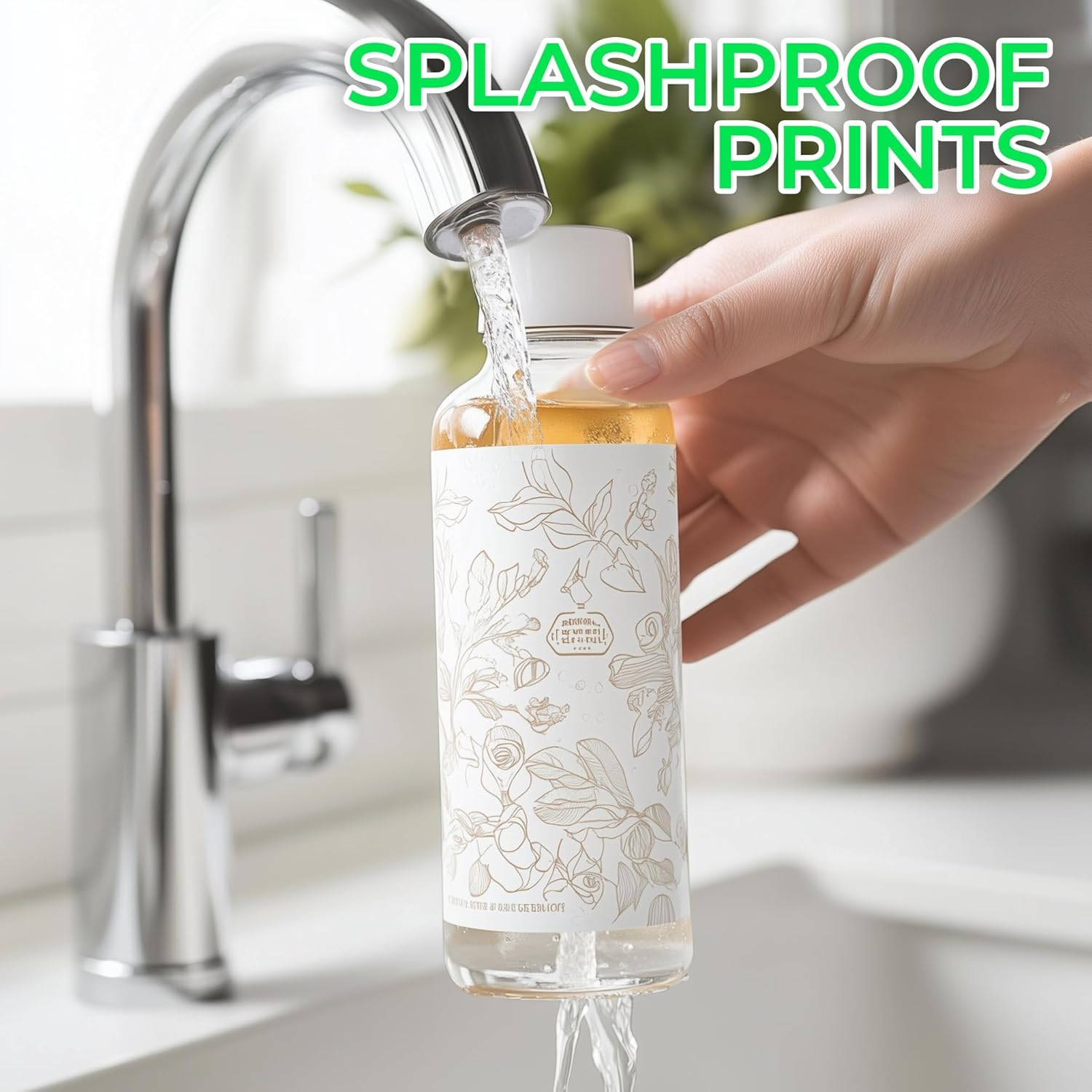 Thumbnail 2 de Evergreen Goods A4 Glossy Printable Sticker Paper (50 Sheets) for Inkjet & Laser Printers