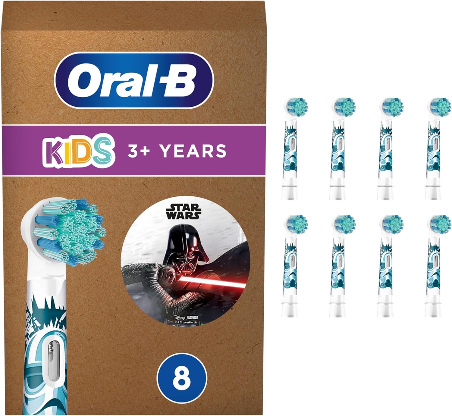 Thumbnail 4 de Oral-B Kids Cabezales Recambio 🕷️ Spyder-Man Pack de 8