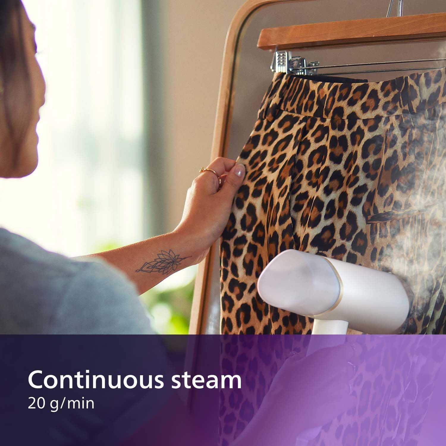 Thumbnail 1 de Philips 3000 Series Handheld Steamer (STH3020/16)