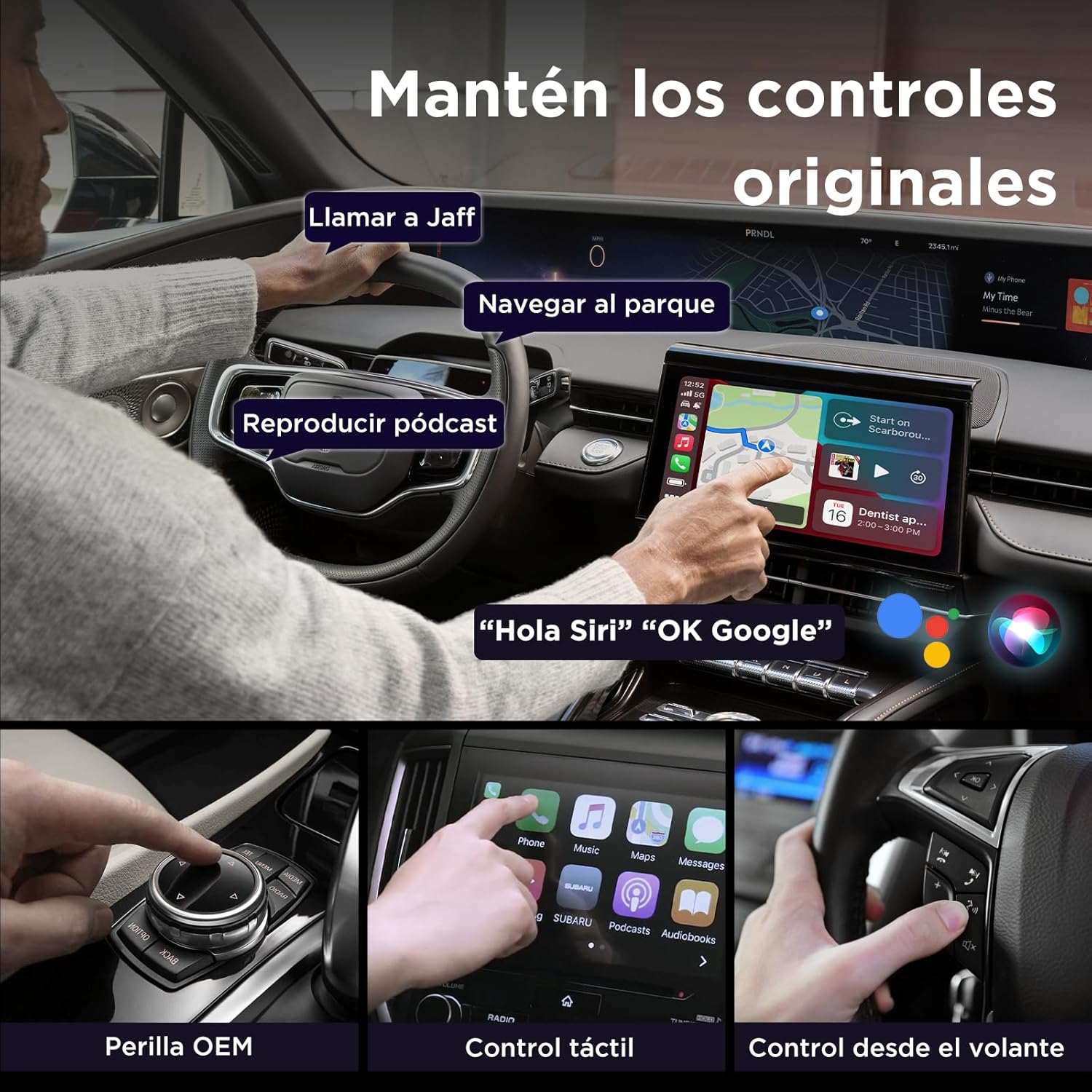Thumbnail 4 de MSXTTLY Adaptador CarPlay Android Auto U2AC-01