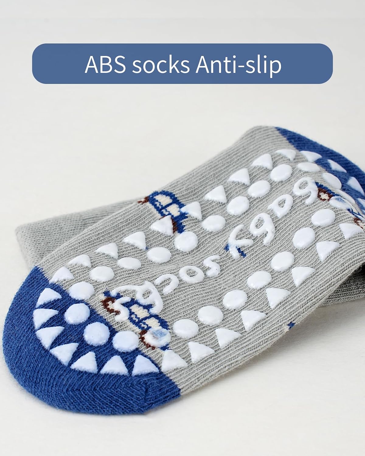 Thumbnail 3 de Kyopp Stoppersocken Kinder 5 Paar mit 78,6%