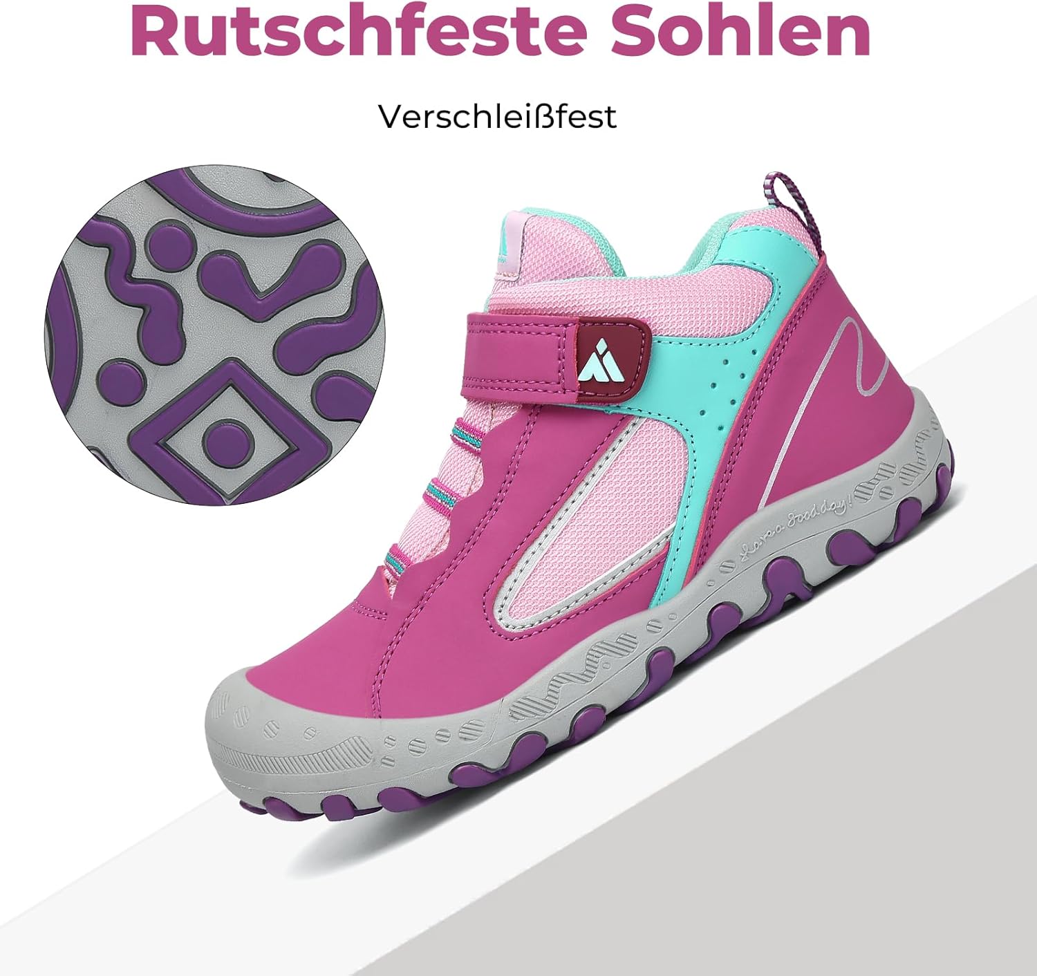 Thumbnail 5 de Mishansha Kinder Wanderschuhe für Trekking & Outdoor: leichter Trekkingstiefel