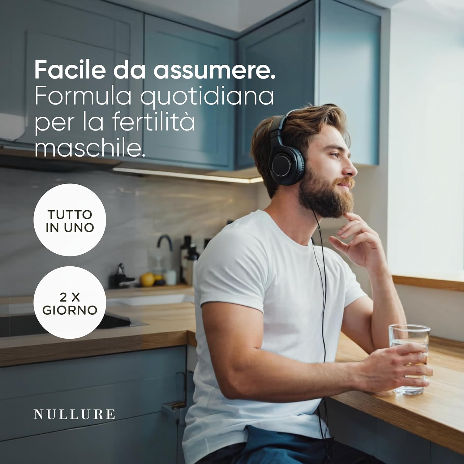 Thumbnail 6 de Nullure Integratore Fertilità Uomo | L-Carnitina, CoQ10, Arginina e Zinco – 60 capsule