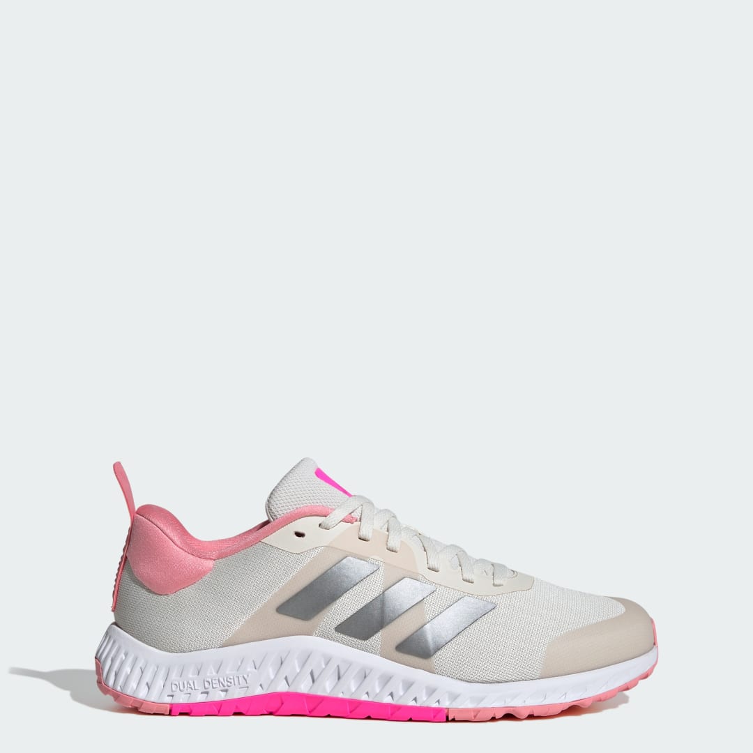 Detalle de Zapatillas de training Everyset de Adidas, blancas — versátiles para entrenamiento diario