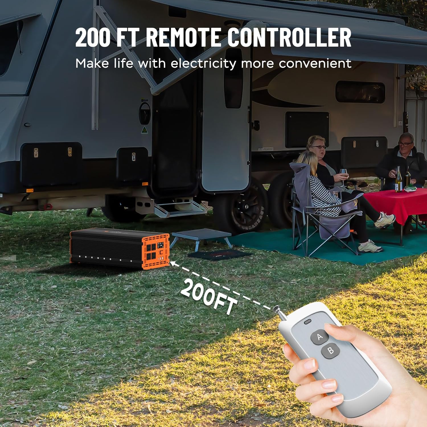 Thumbnail 5 de 4000W Power Inverter 12V to 110V AC