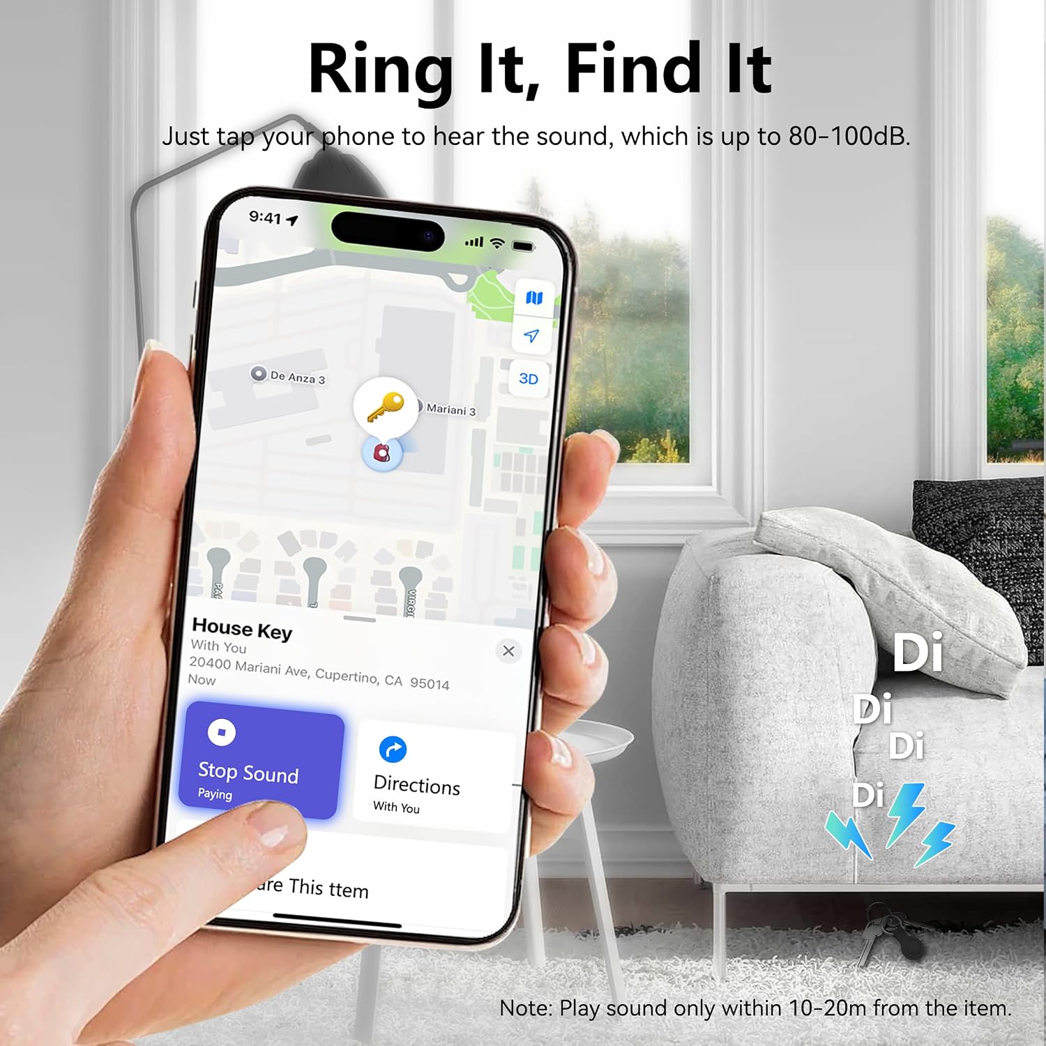 Detalle 2 de Bluetooth Tracker Tags 4-Pack