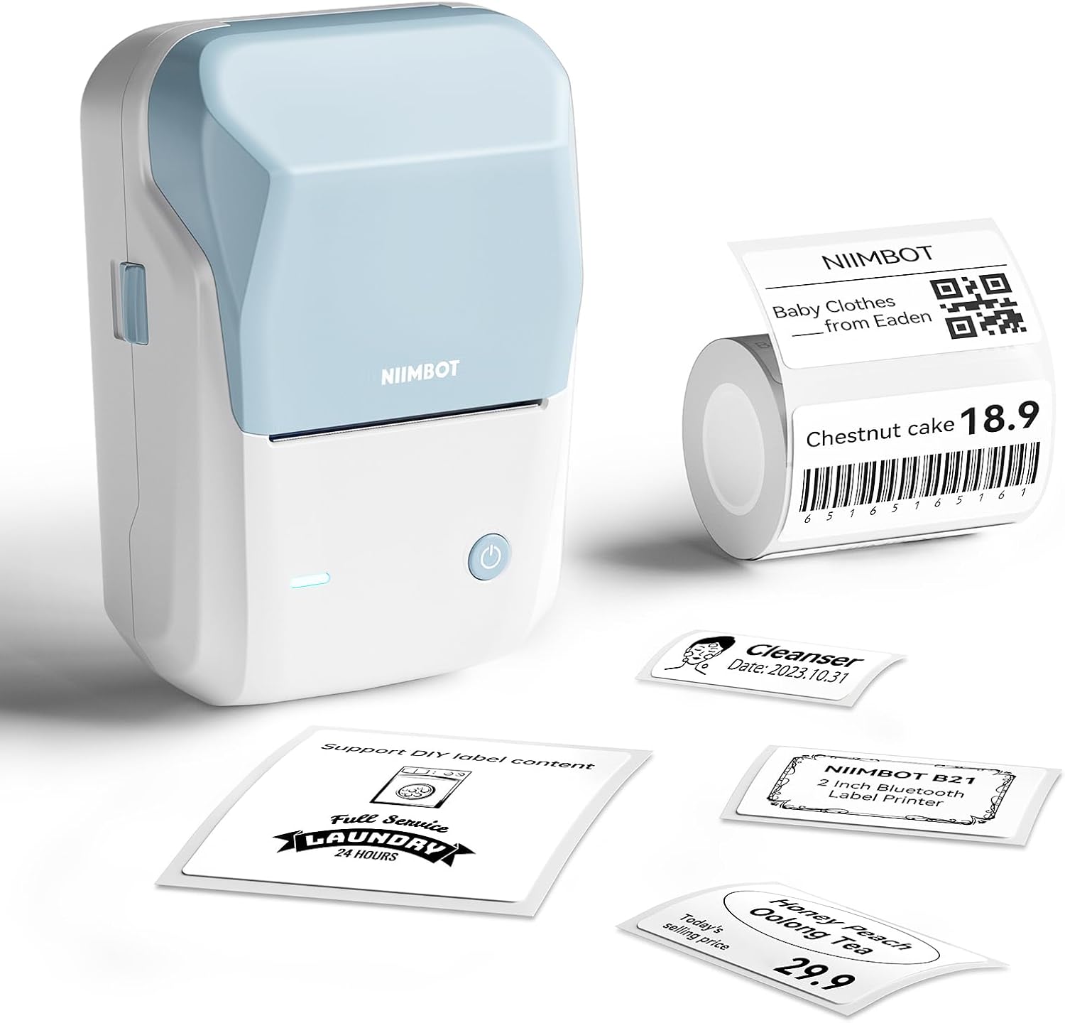NIIMBOT B1 Etikettendrucker Bluetooth 20–50 mm