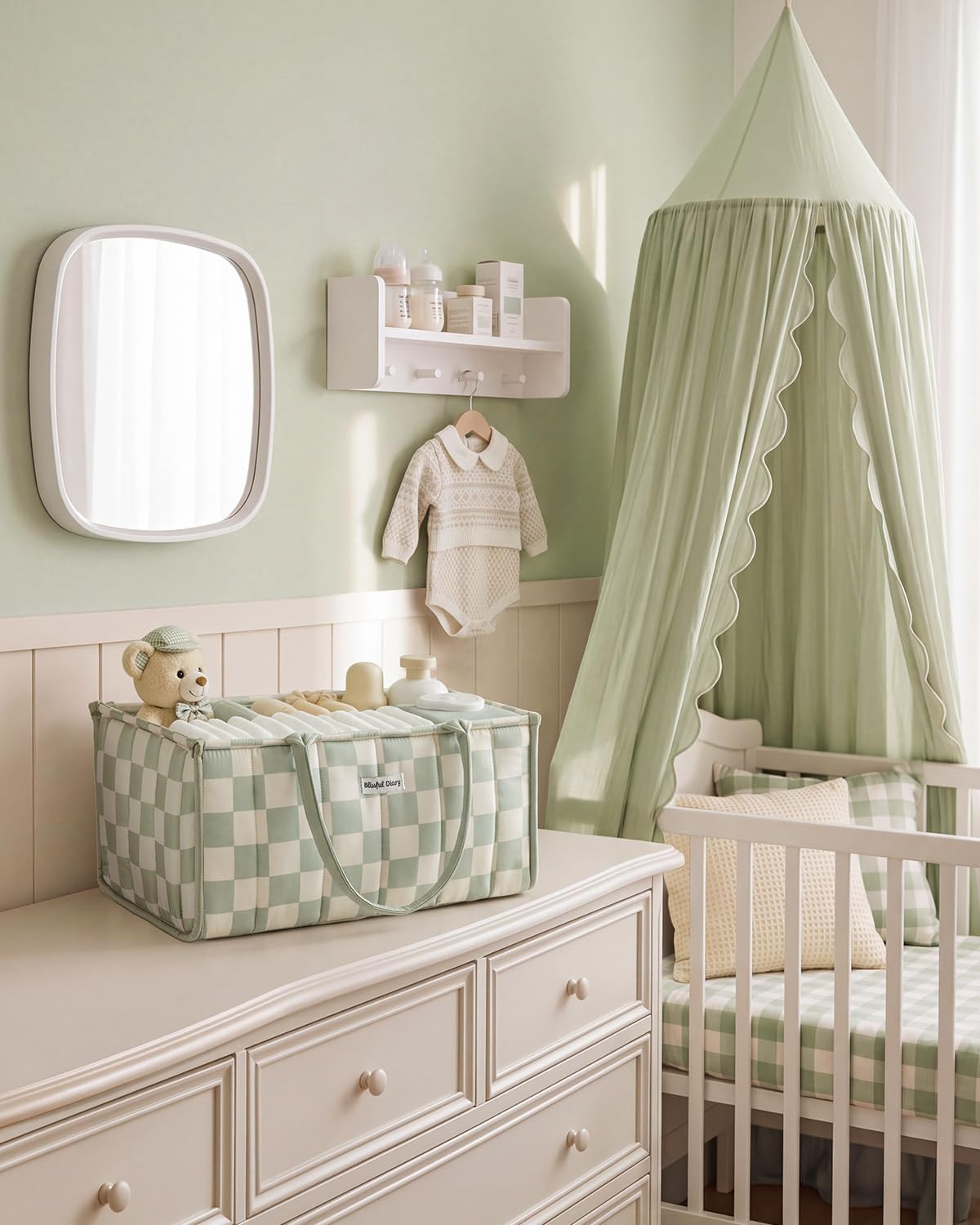Detalle de Blissful Diary Diaper Caddy