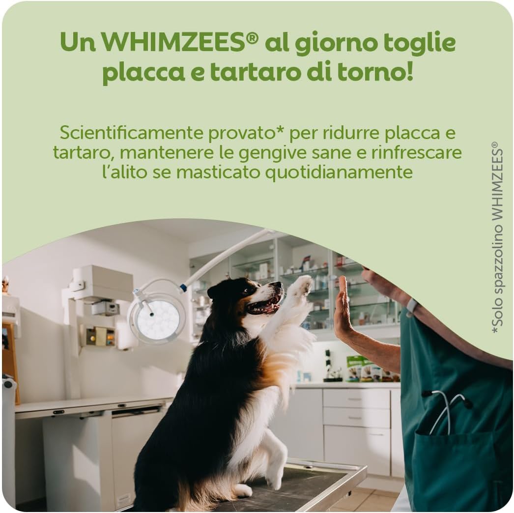 Detalle 2 de WHIMZEES Alligator S, 24 pezzi – Snack orale per cani di taglia piccola (S), Alligatore formato piccolissimo