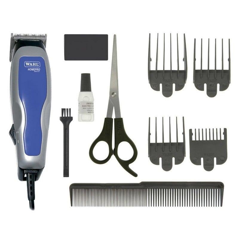Detalle de Wahl Home Pro Basic, cortapelos con cuchillas autoafilables y 4 peines guía