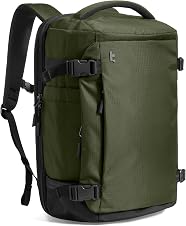 Detalle de tomtoc Travel Backpack 28L water-resistant carry-on backpack