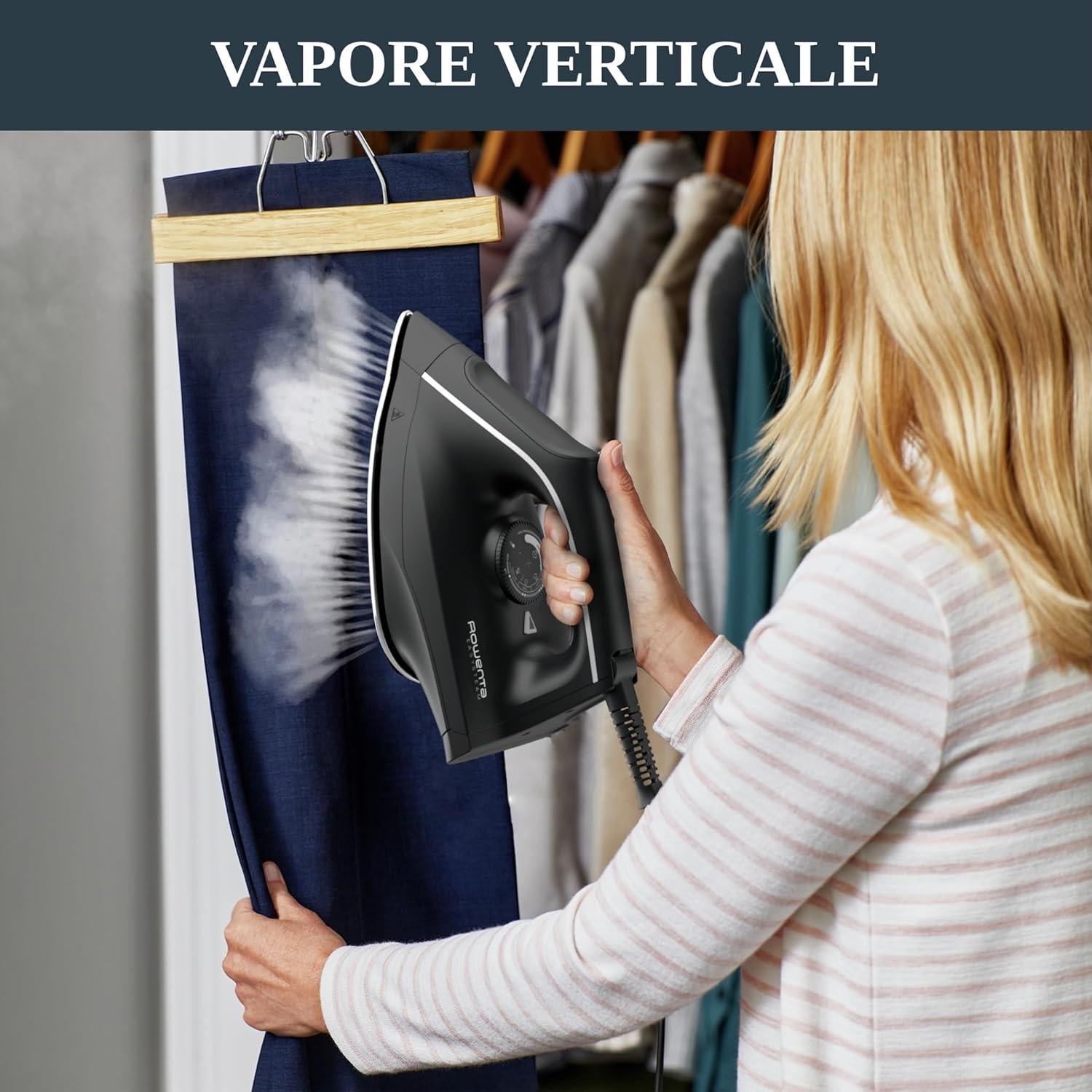 Thumbnail 4 de Rowenta Easy Steam VR5120: ferro a vapore con serbatoio da 1,4 L e modalità Eco