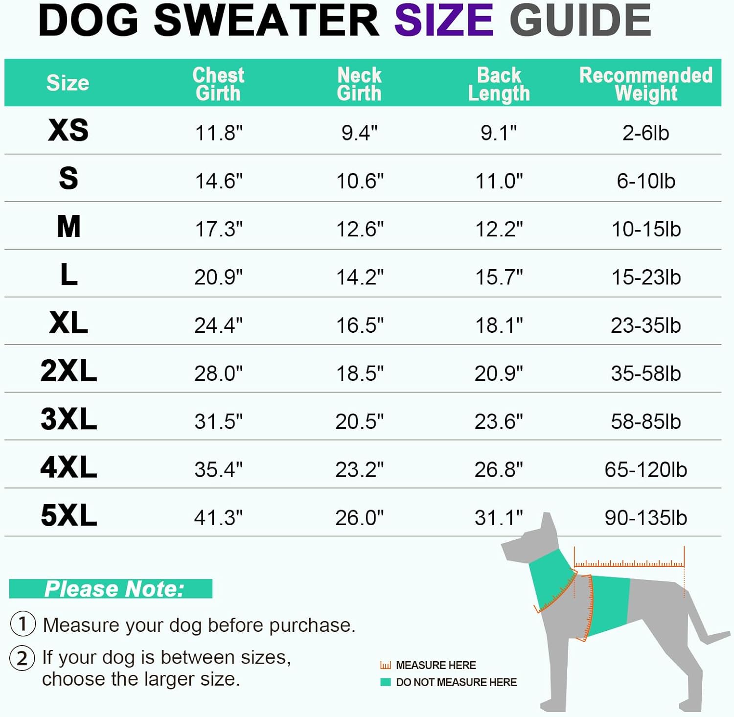 Thumbnail 3 de OUOBOB Dog Jumper for Large Dogs (Blue, Size L) – Stretchy Knitted Winter Pullover
