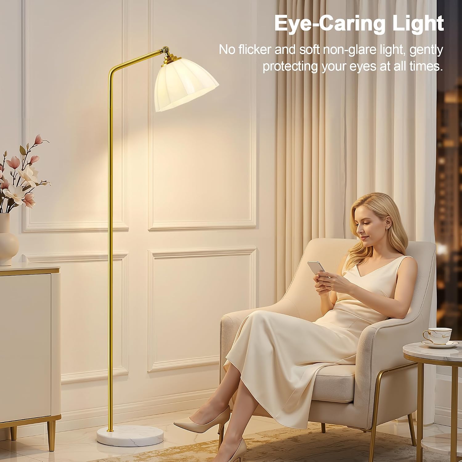 Detalle 1 de Floor lamp, 63-inch