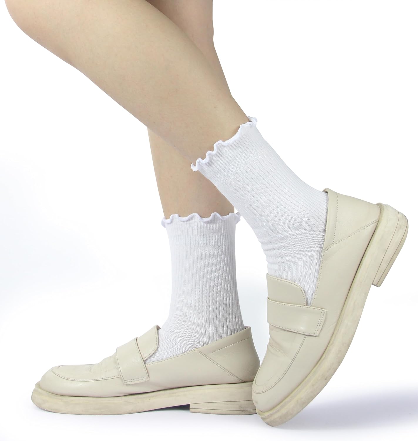 Detalle 2 de BomKinta Cotton Ruffle Socks