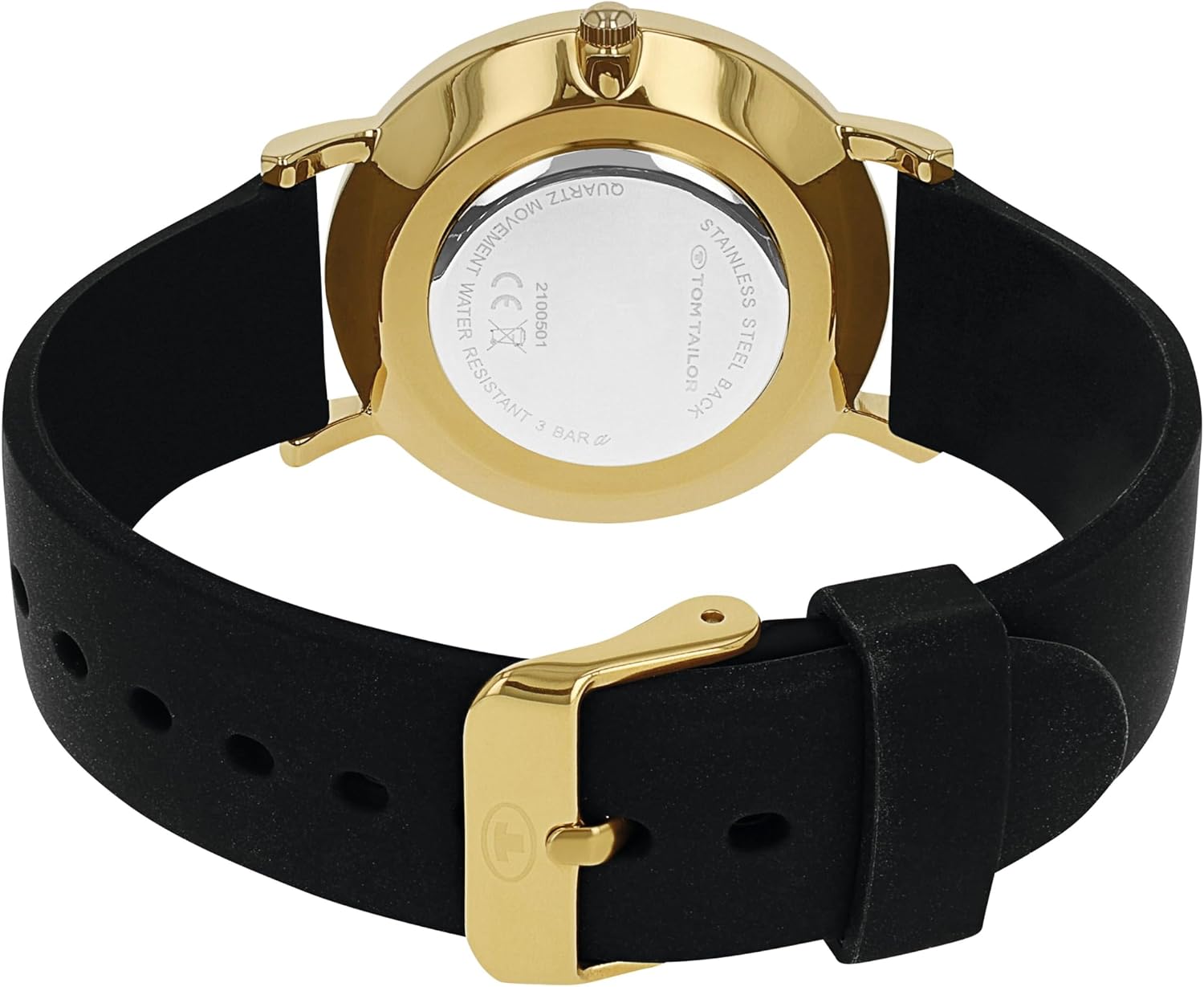 Detalle 2 de TOM TAILOR Armbanduhr Silikonband 3 bar