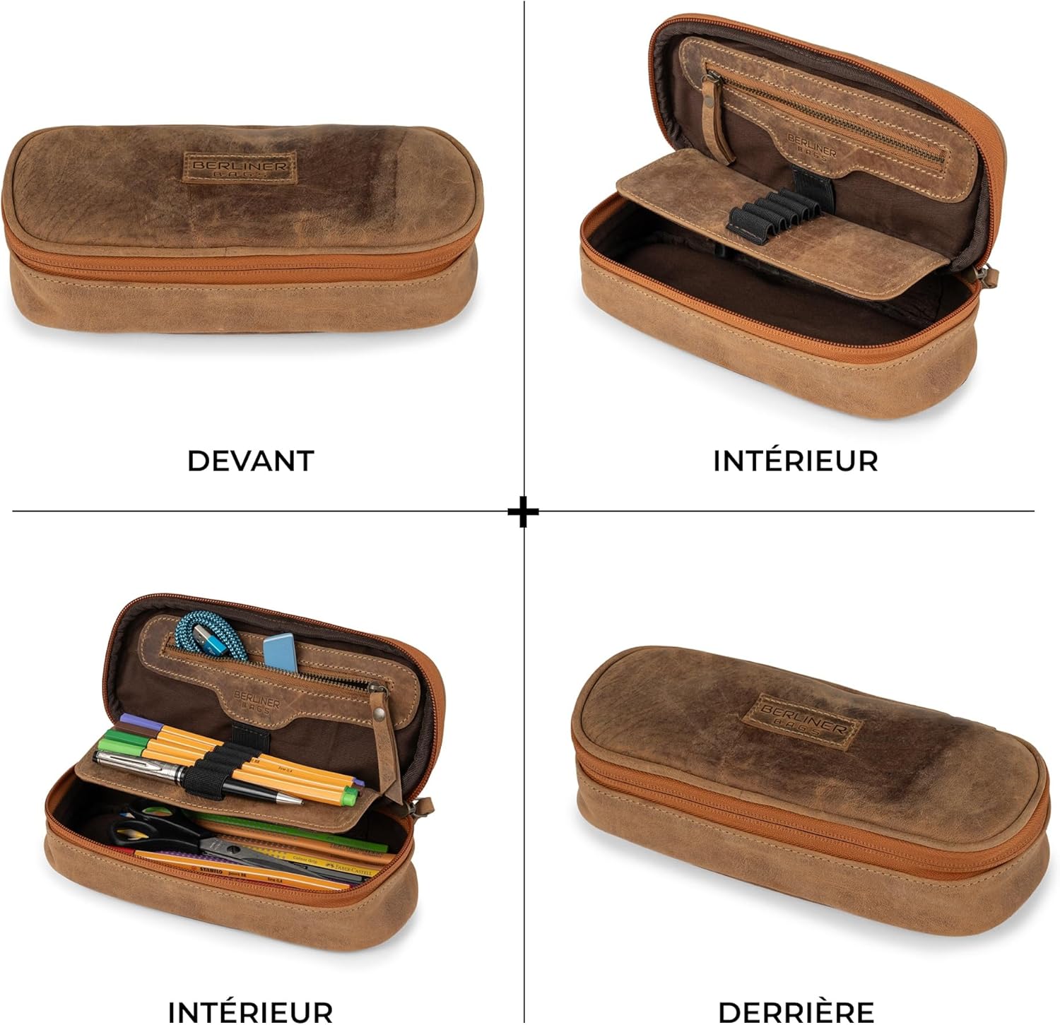 Thumbnail 4 de Berliner Bags Felix trousse cuir 23 cm 👜