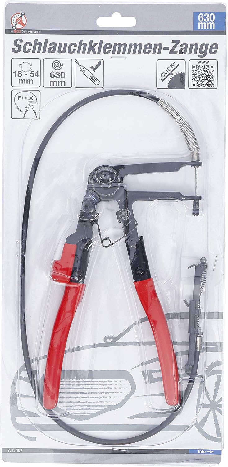 Detalle 2 de BGS Diy 467 | Pince pour colliers à entraînement Bowden – 630 mm