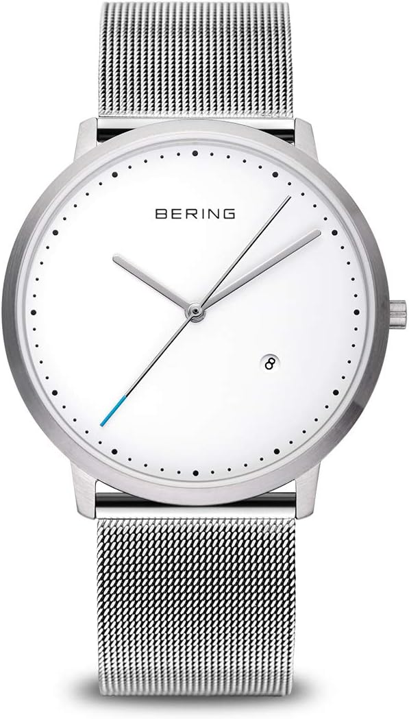 Thumbnail 5 de BERING Unisex Analogico Quarzo Classic: stile minimalista in acciaio e pelle