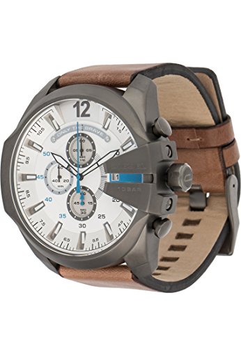 Detalle de Diesel Mega Chief Reloj 51 mm marrón