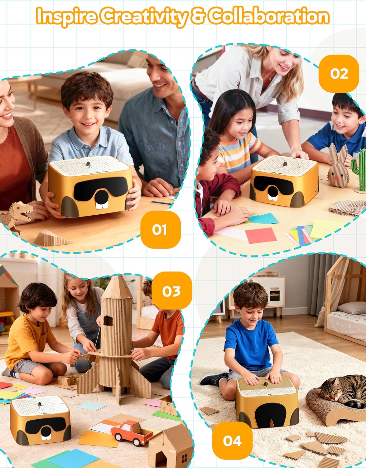 Thumbnail 4 de Beaverbot Cardboard Cutter for Kids