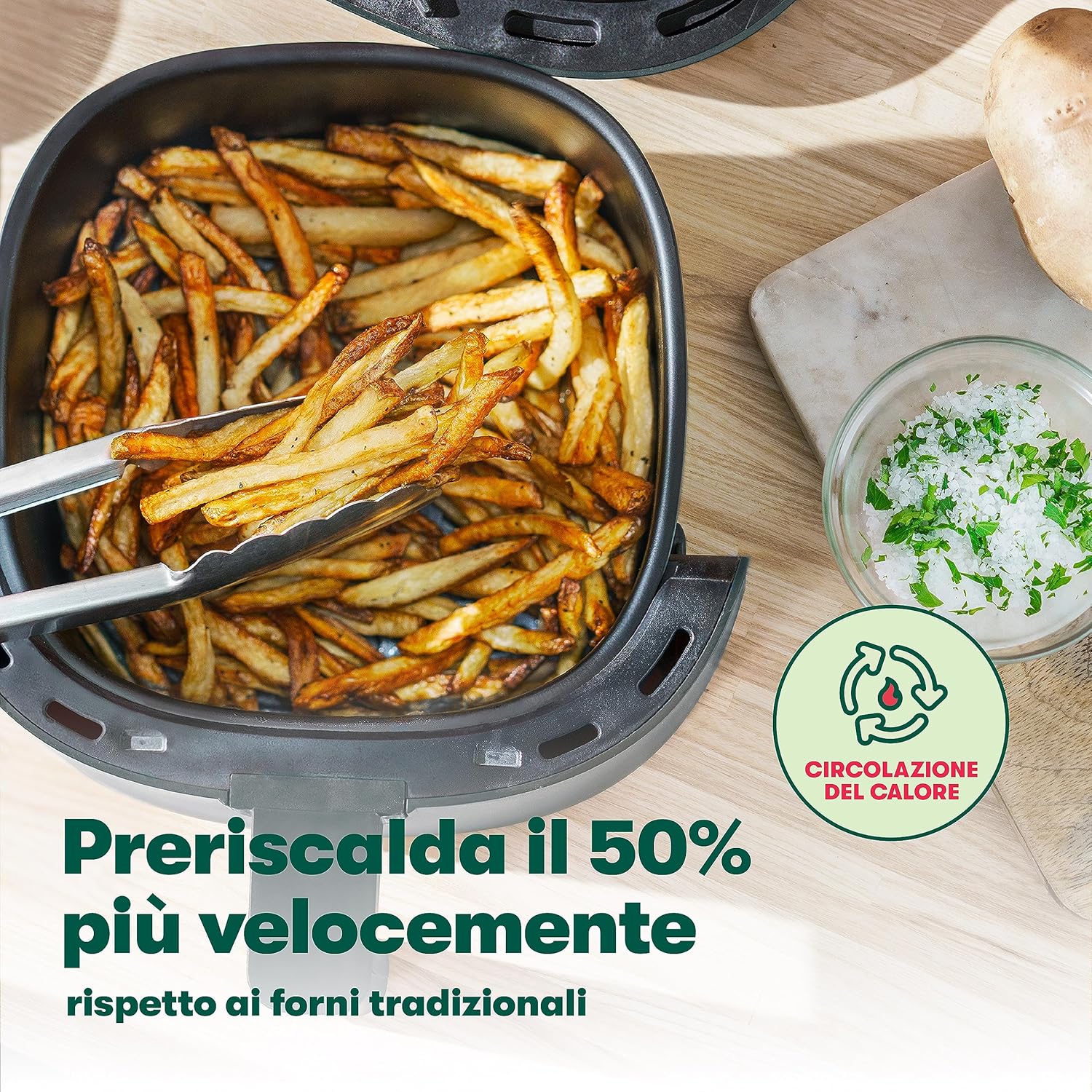 Thumbnail 6 de BELLA Freidora de Aire 3L 🥘 Sin Precalentamiento y Sin Aceite