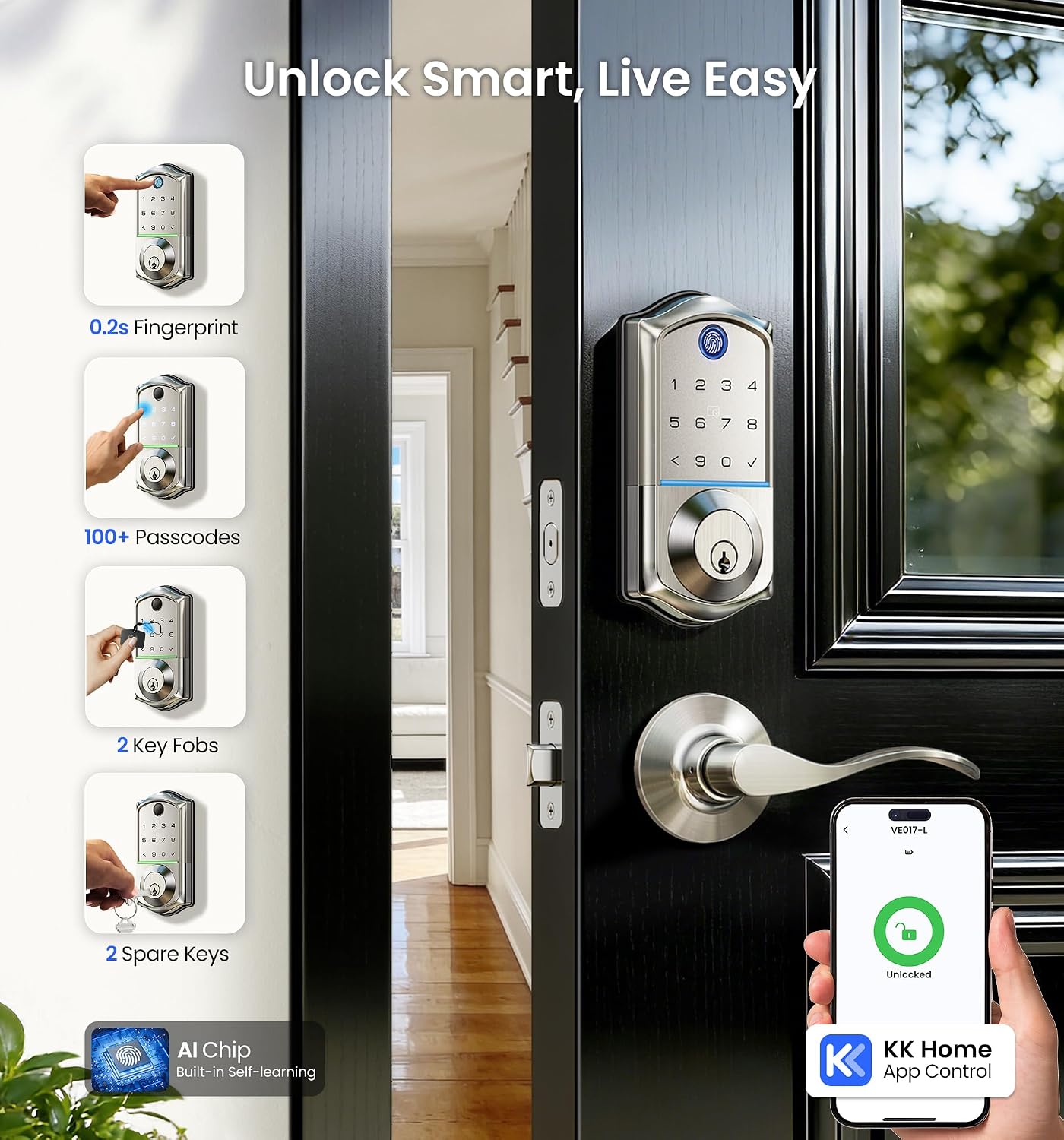 Thumbnail 1 de Veise Smart Lock VE017-L
