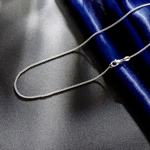 Thumbnail 2 de bifriend Delicate S925 Silver Choker Necklace (16–30 inches) – Italian Chain, 2.0mm Thick