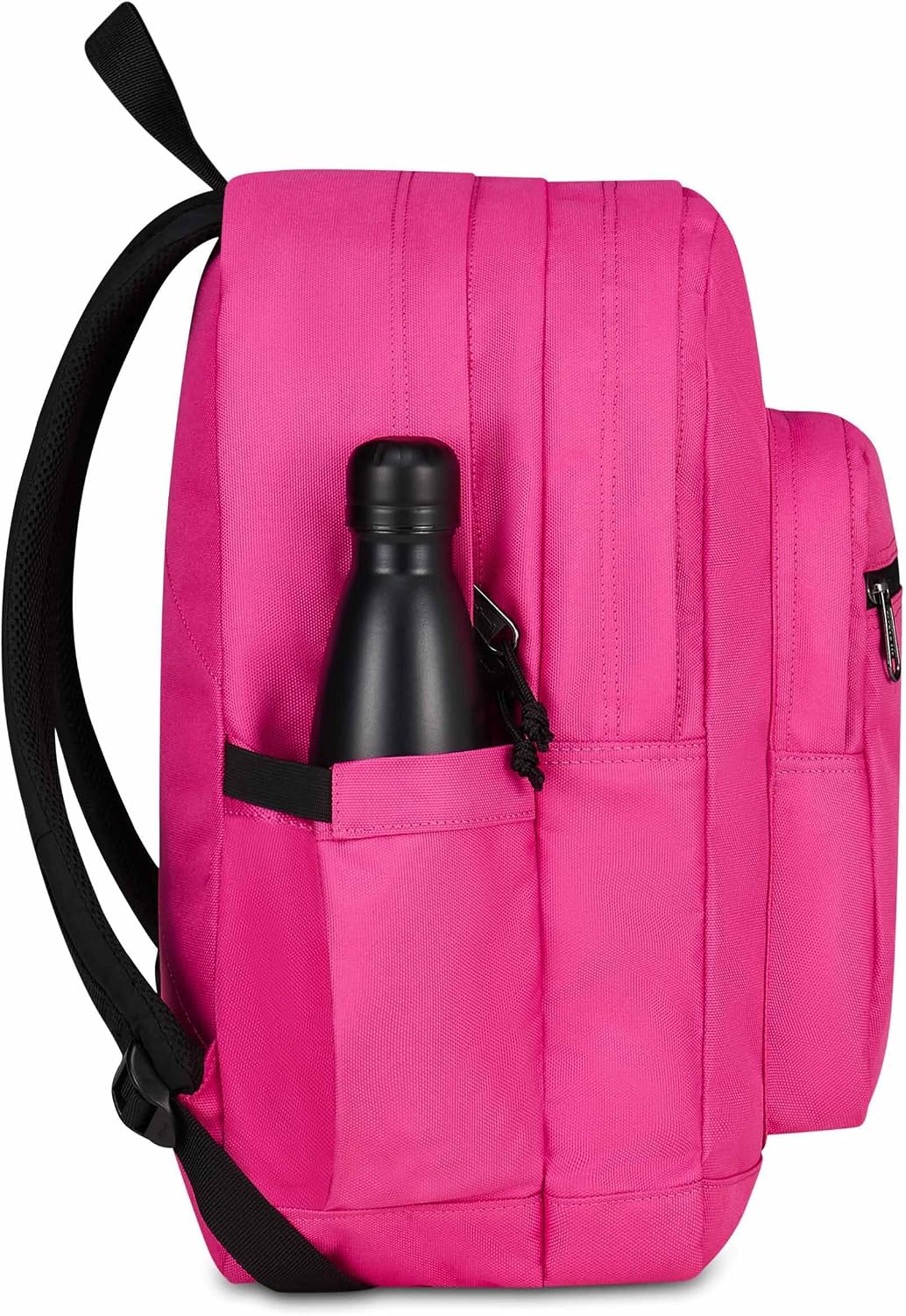Detalle 2 de Invicta Jelek Zaino Scuola 34 L Rosa, con scomparto PC 14" e tasche porta borraccia