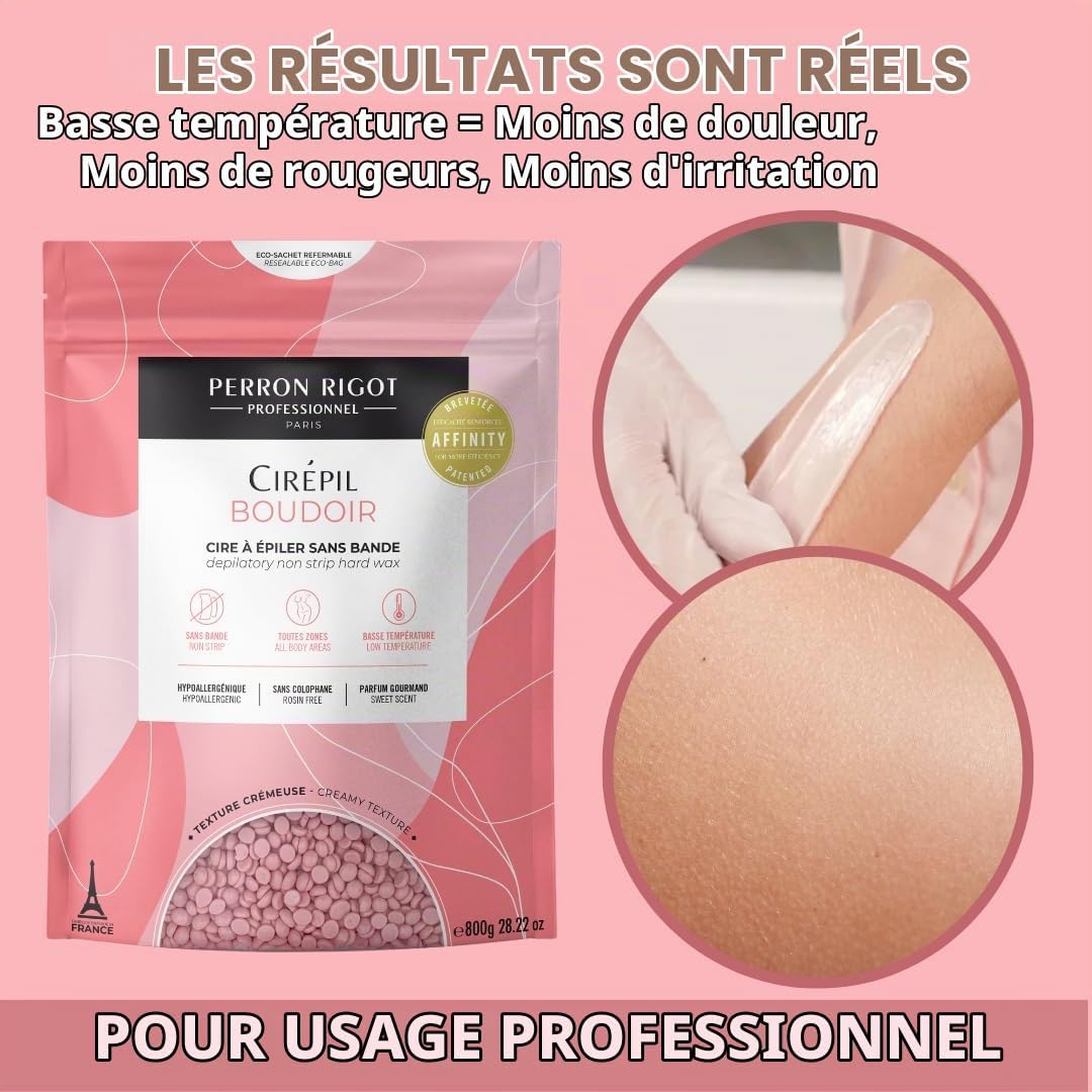 Detalle 1 de Perron Rigot Cirepil Boudoir ontharingswas, 800 g, harsvrij en hypoallergeen