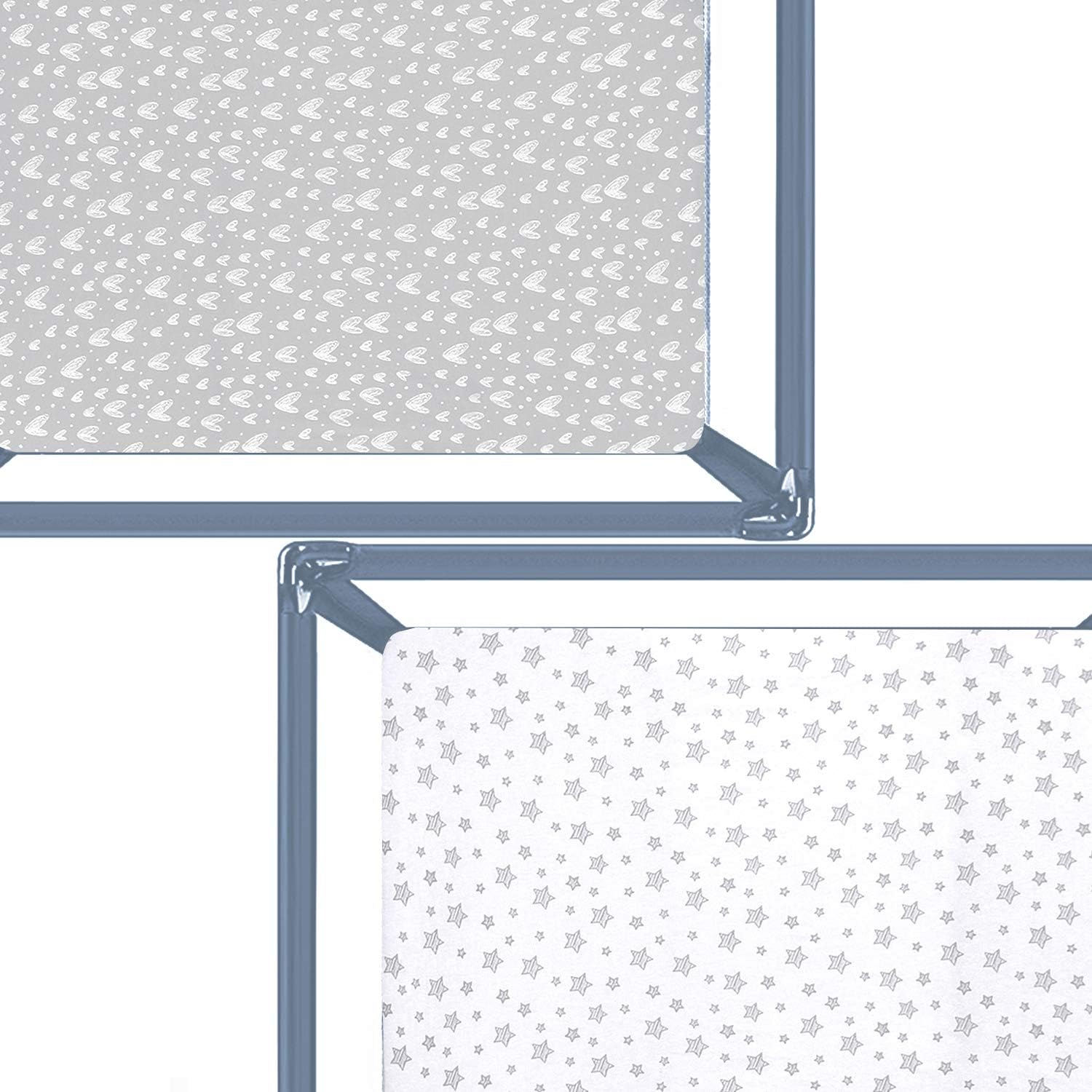 Thumbnail 4 de Red Kite Travel Cot Sheets 95x65cm, 2 Pack
