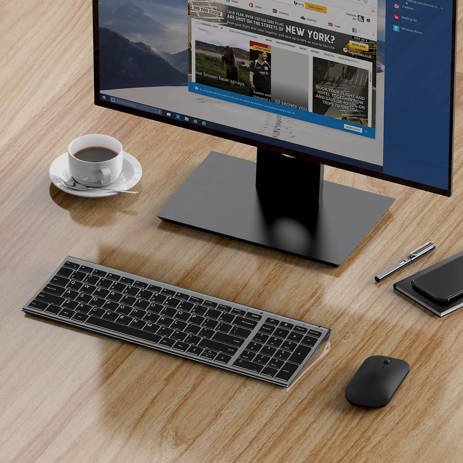 Thumbnail 6 de seenda WGJP-031B compact wireless keyboard and mouse set