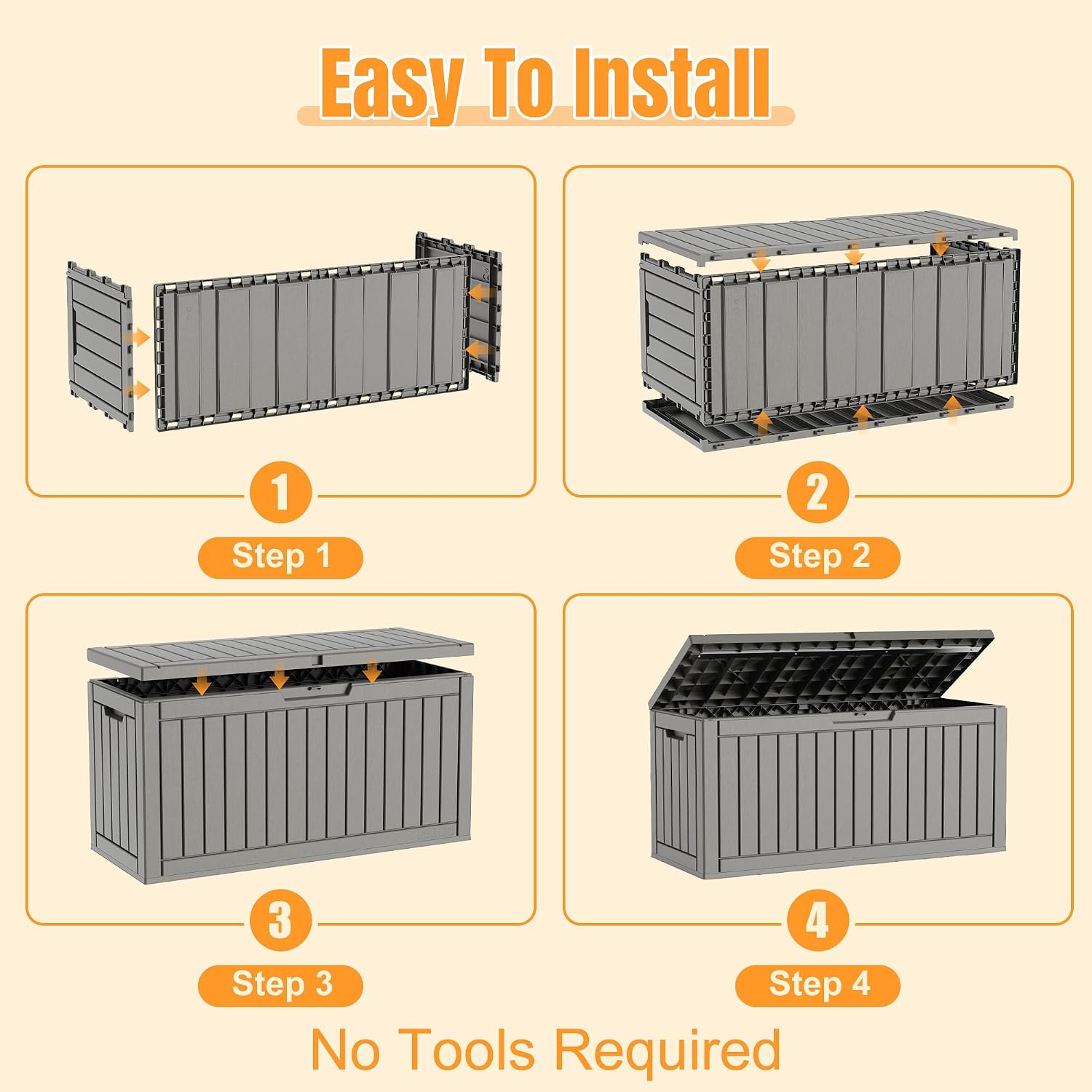Thumbnail 6 de ATMELT Outdoor Storage Box 120 Gallon