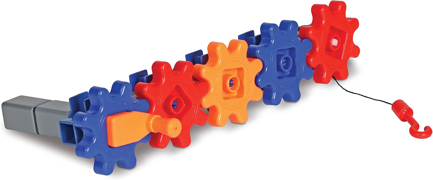 Detalle 2 de Learning Resources LER9462 STEM-bouwset met 40 bouwstukken en 10 kaarten