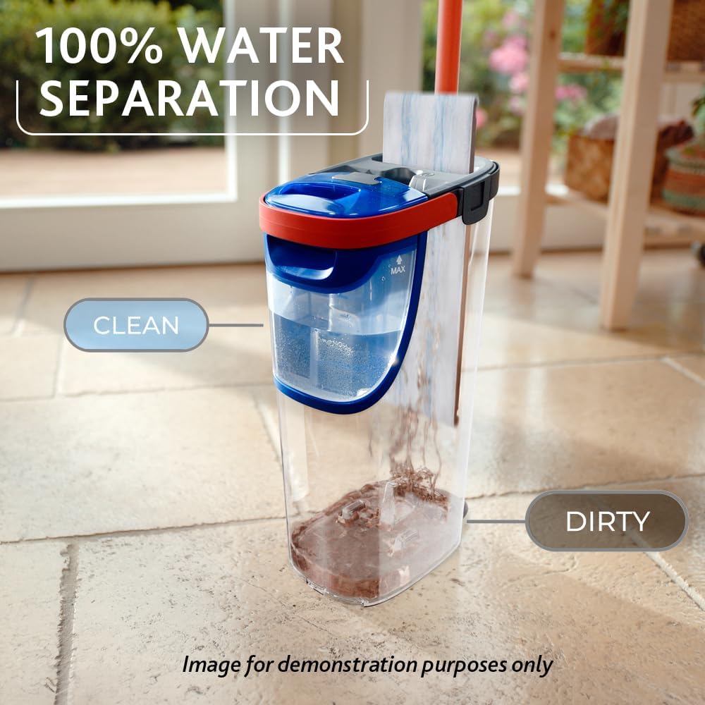 Thumbnail 1 de Vileda H2Pro Flat mop system — microfibre mop 🧹