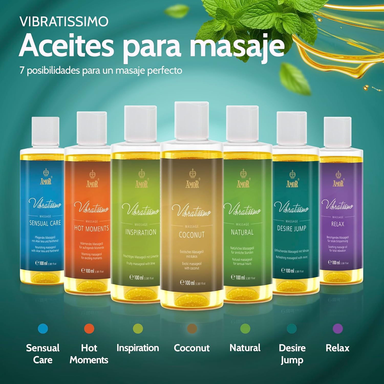 Thumbnail 5 de Desire Jump de Vibratissimo: Aceite refrescante y afrodisíaco 100ml 🌿