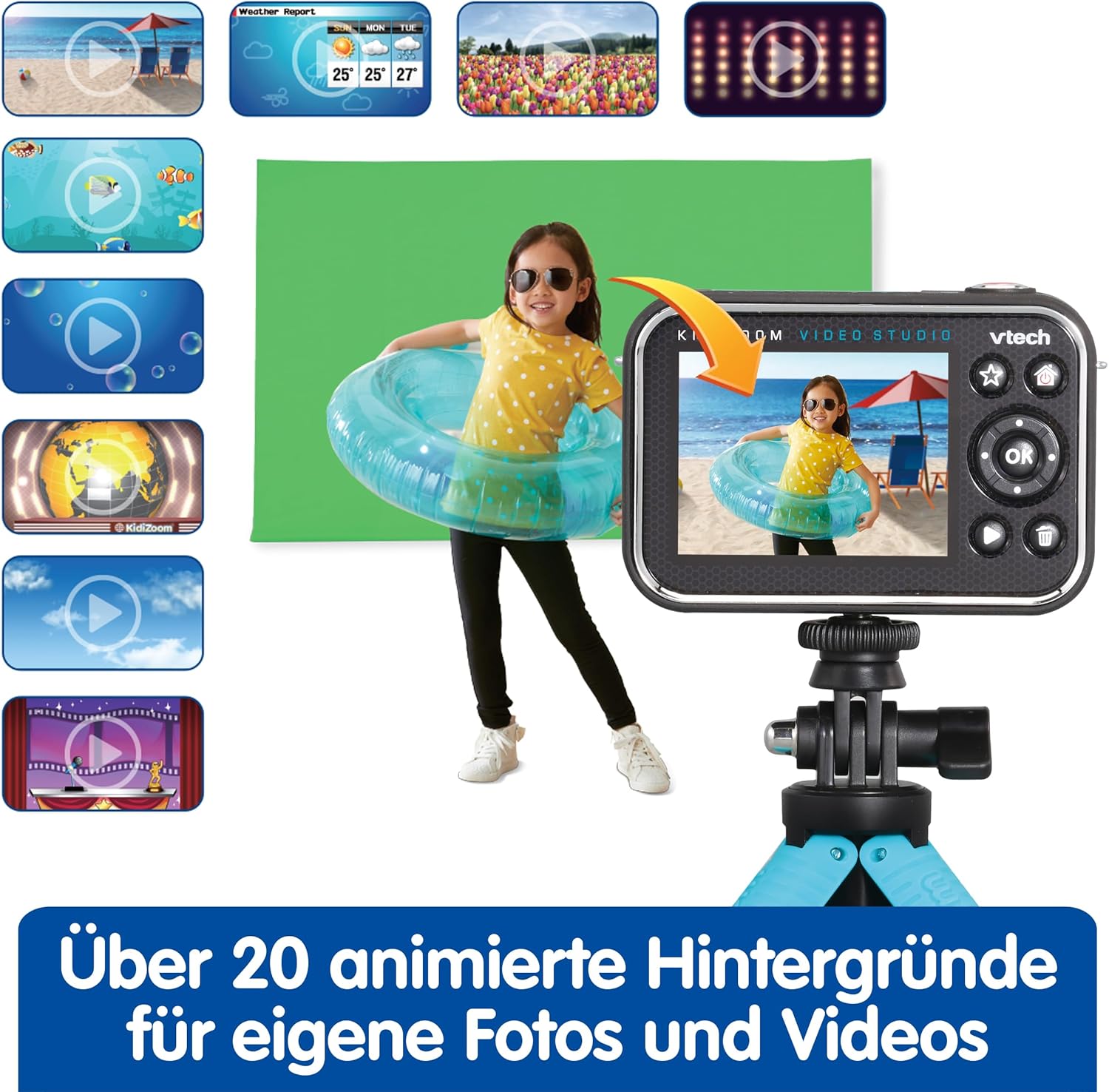 Thumbnail 1 de Vtech Kidizoom Video Studio HD Kinderkamera 🎥