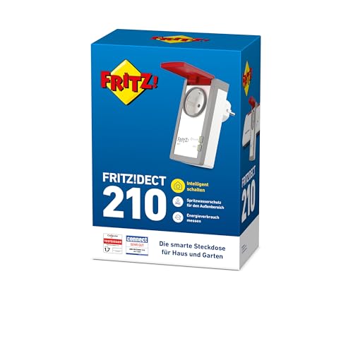 Detalle 2 de FRITZ!DECT 210 – smarte Outdoor-Steckdose zur Energieüberwachung und -einsparung