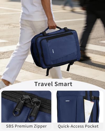 Thumbnail 6 de ECOHUB Mochila de Viaje Cabina Avión 40x30x20 cm (24L) con 13 Compartimentos – Azul