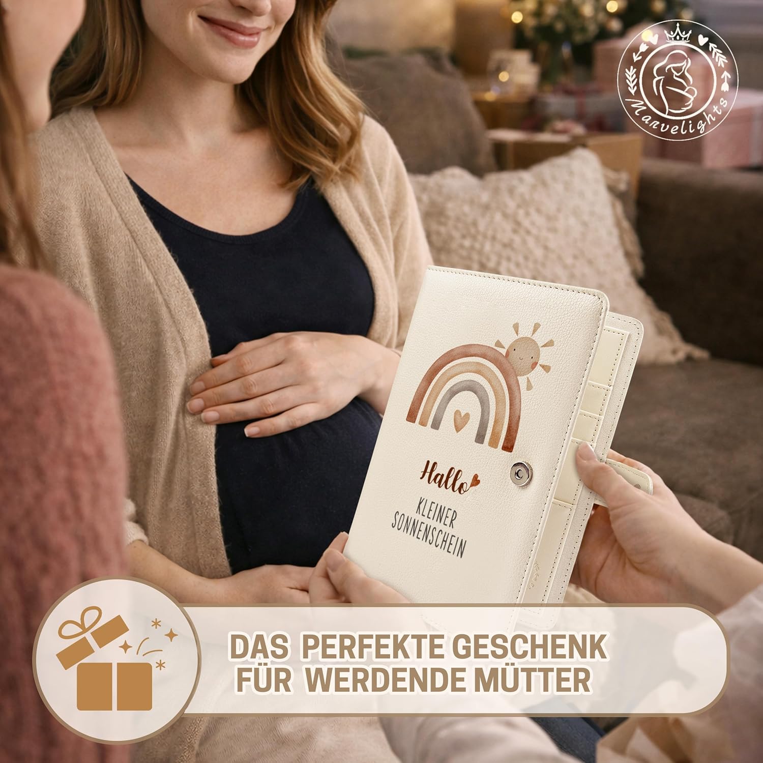 Thumbnail 6 de Mutterpasshülle Leder Organizer