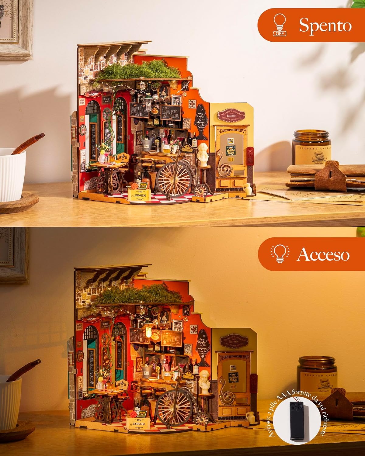 Thumbnail 6 de Rolife Kit casa in miniatura 22x19x22 cm đź§©