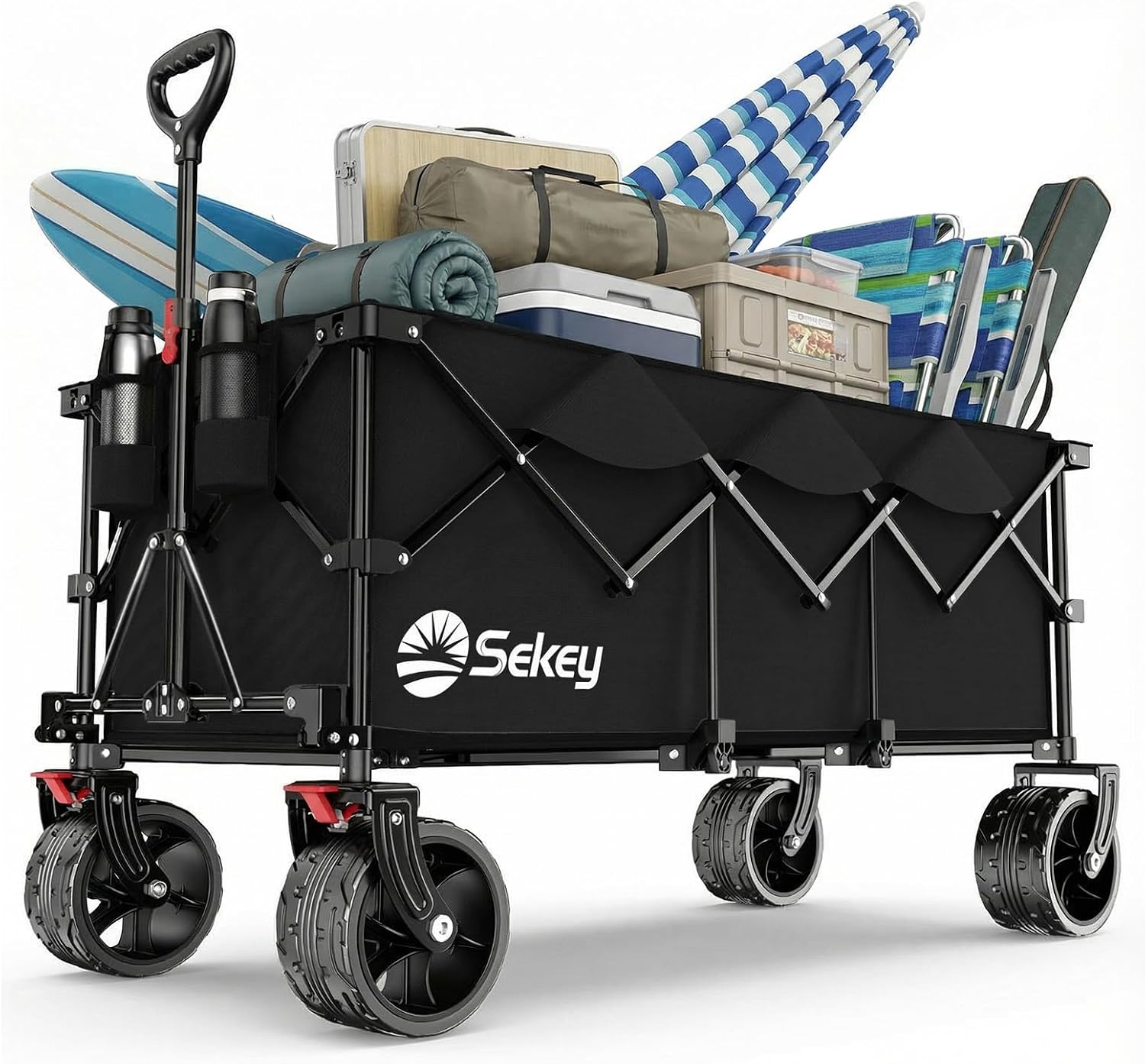 Detalle de Sekey XXXL Chariot de transport pliable