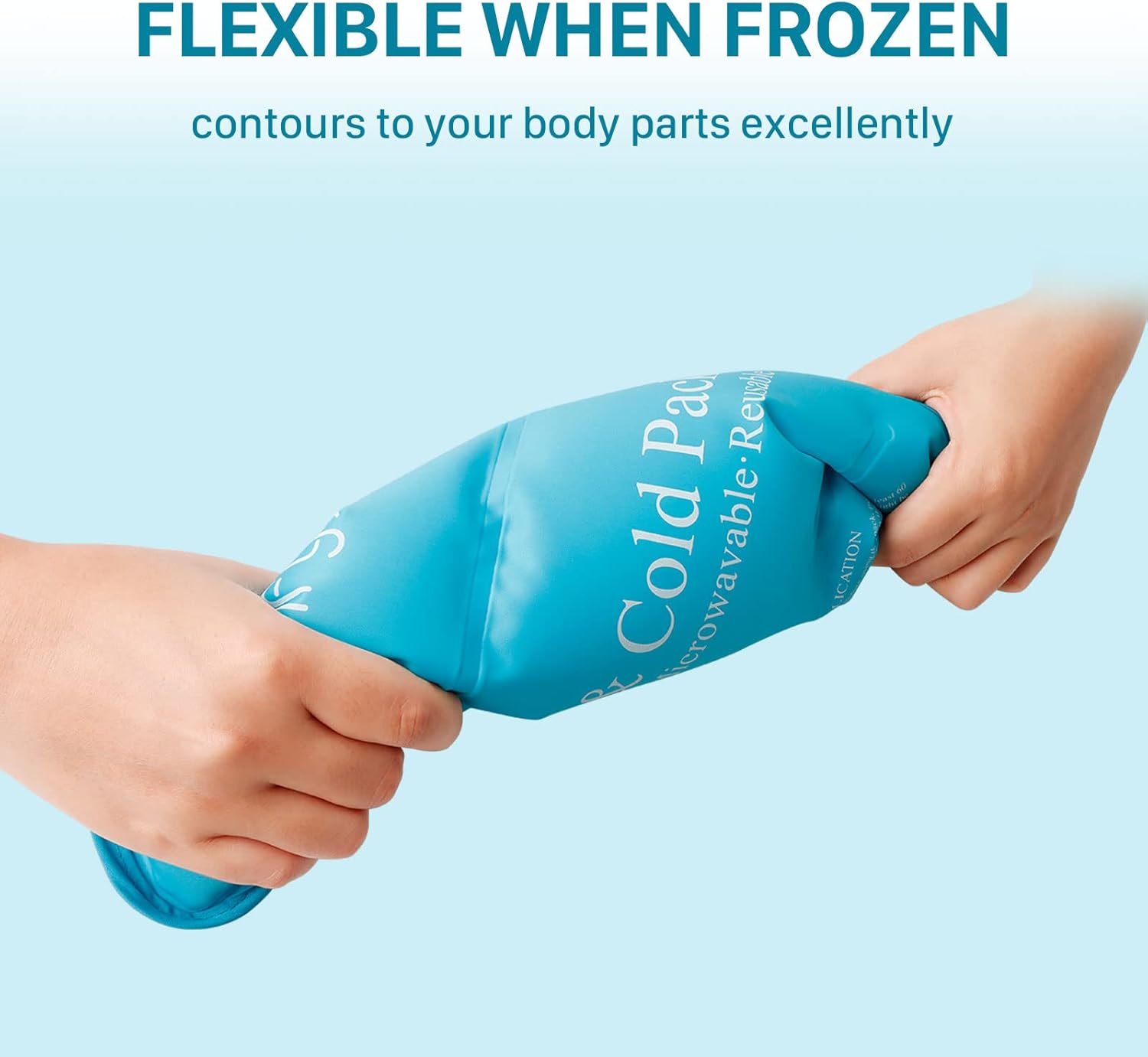 Detalle de Comfytemp Large Gel Ice Pack 27x37 cm for Injuries 🩹
